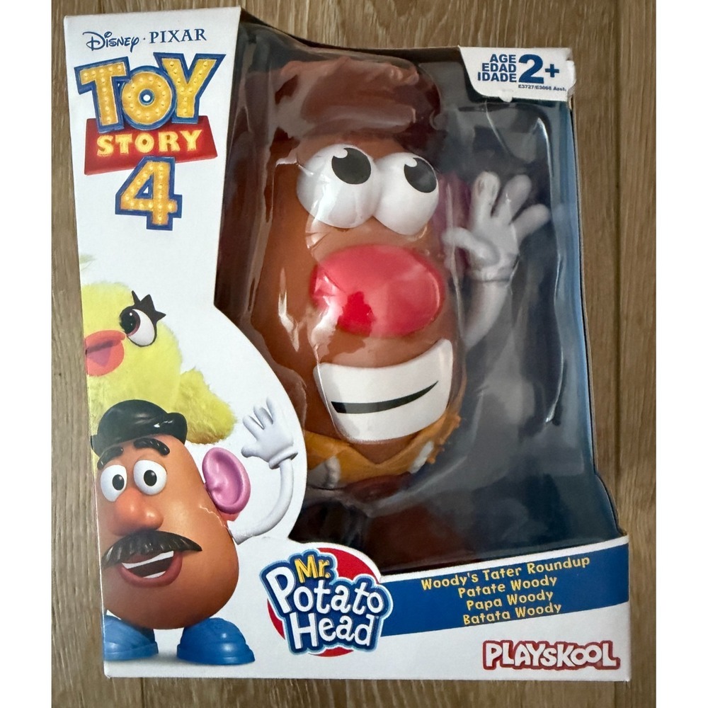 Disney Toy Story 4 Mr. Potato Head Woody's Tater Roundup Figure NIB